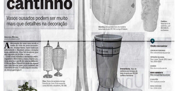 Clipping Novo Ambiente