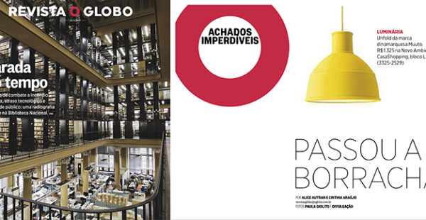 Novo Ambiente na REVISTA O GLOBO de 31 de março de 2013