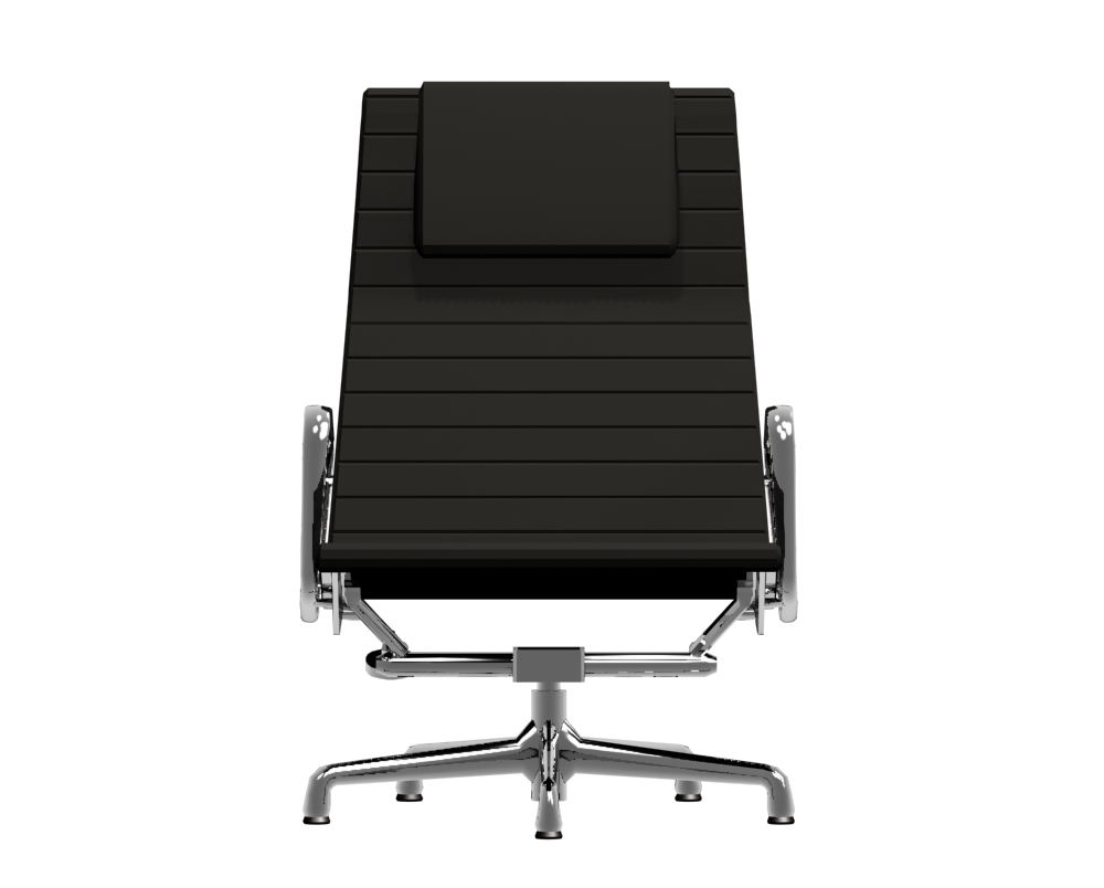 Hmi Eames Aluminum Lounge Chair 3d