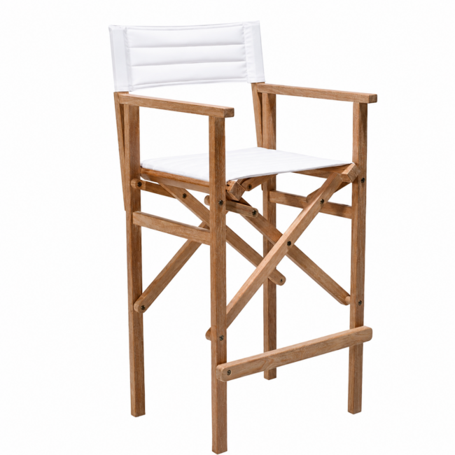 Diamantina Folding Director's Bar Stool