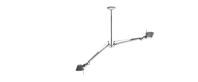 Luminária Tolomeo Duo Bracci Suspensa