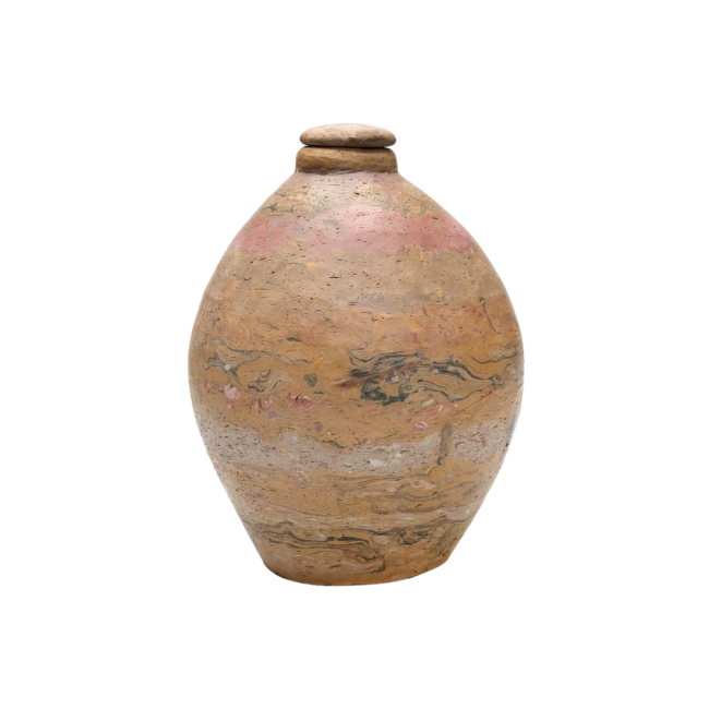 Vaso Pintado Círculos